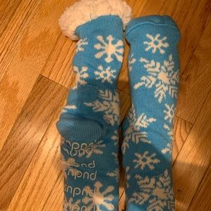 Fleece lined socks